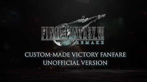 This is how Final Fantasy VII
