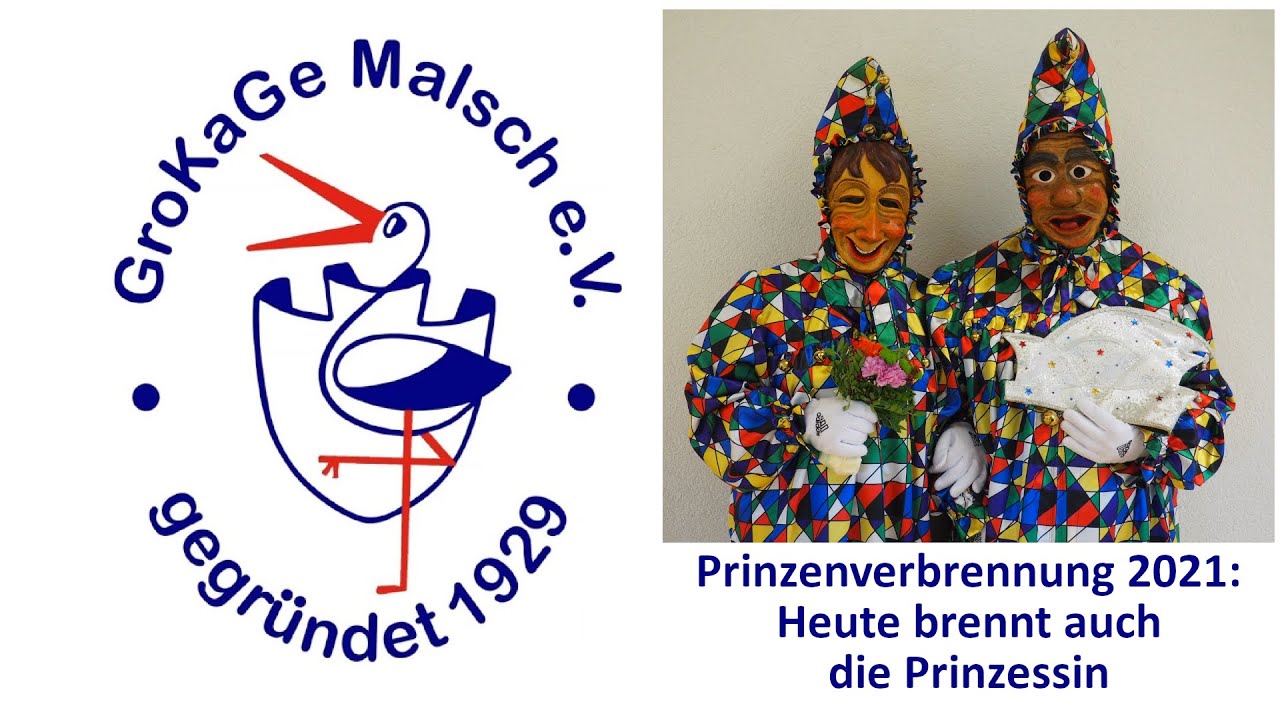 Prinzenverbrennung 2021: Heute brennt auch die Prinzessin