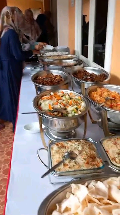 Catering prasmanan murah di Jakarta Selatan Untuk Lamaran, Pernikahan, Khitanan, Arisan