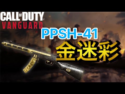 【迷彩解除】ppsh-41　おすすめアタッチメント【CoD :V】
