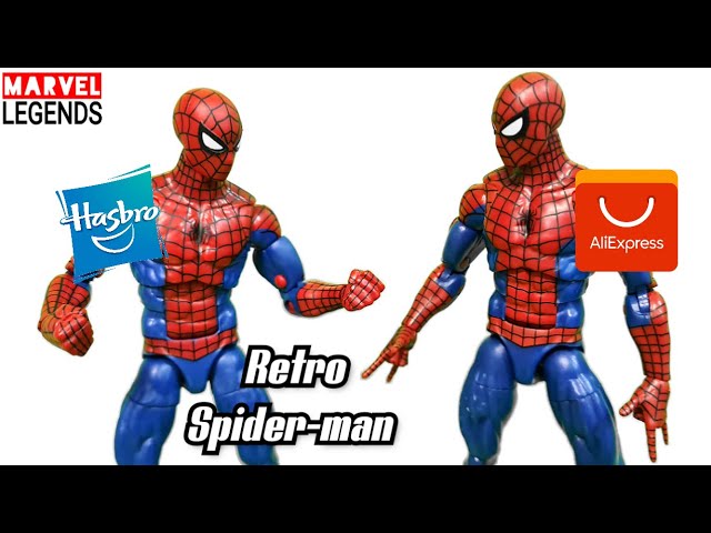 Amazing Fantasy Spider-Man Unboxing and Review Hasbro Marvel Legends  Comparison 