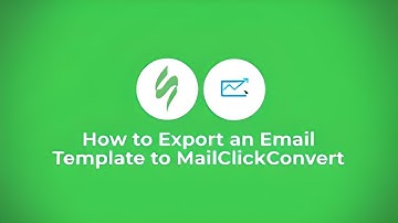 How to create an email template with Stripo and send it through MailClickConvert