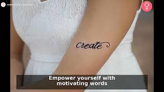 8 One-Word Tattoo Ideas for Personal & Meaningful Ink