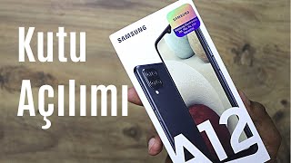 Samsung A12 Kutu Açılımı ve Ön İnceleme