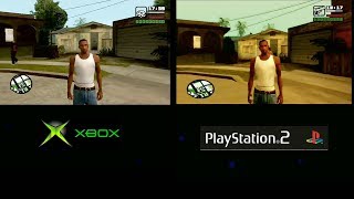 GTA SA - PS2 VS PC [Part 1] [Text video] 