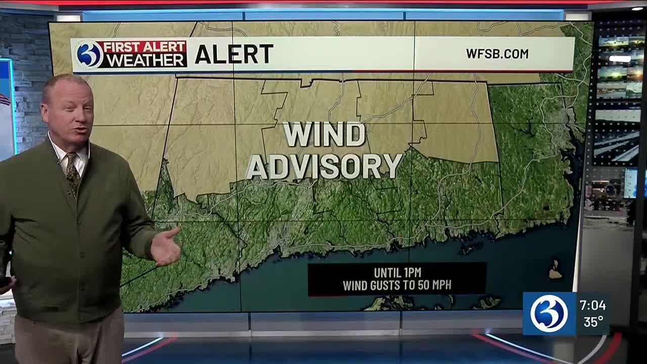 FORECAST: Wind an issue, slick spots possible Friday morning - YouTube