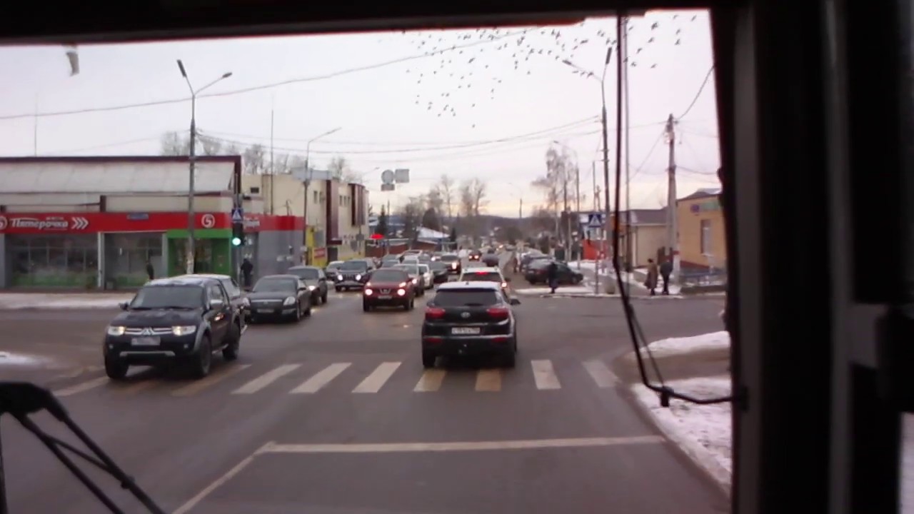 Автобус \"Павловский Посад - Москва\" - YouTube