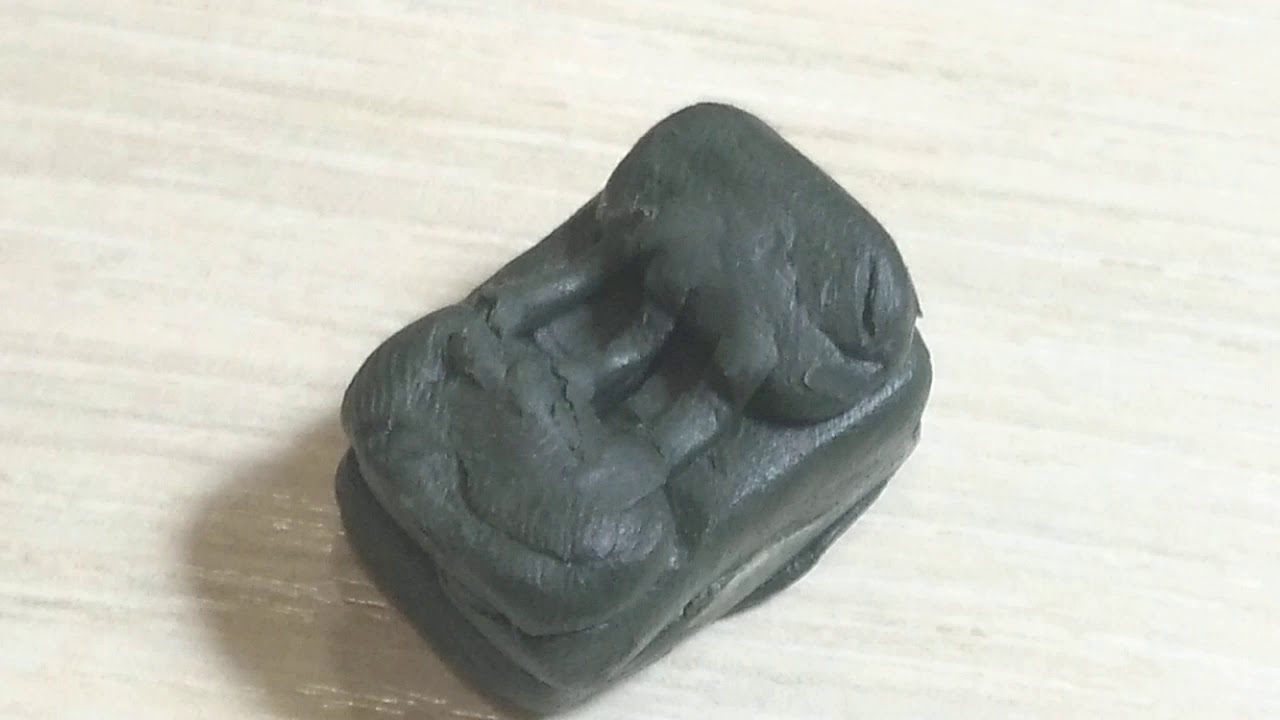 Танк т50 из пдастилина - YouTube