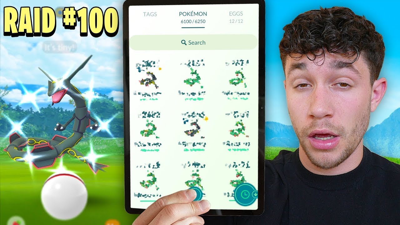 Pokemon Go | Mega Rayquaza Raid 🌟Shiny / 100 IV🌟 100% Catch Rate!