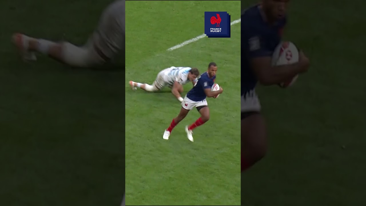 SVNS Madrid Finals : L’essai de 100 mètres signé Parez lors de la finale face à l'Argentine ! ?