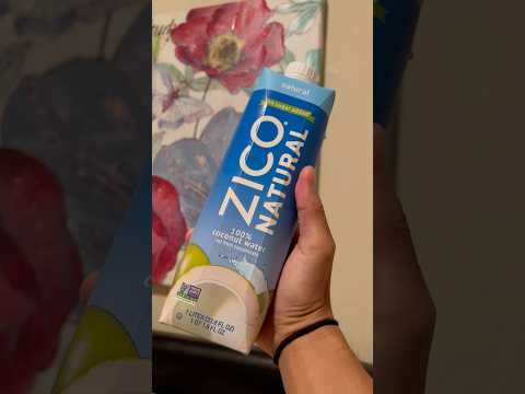 Zico Natural Coconut Water Review