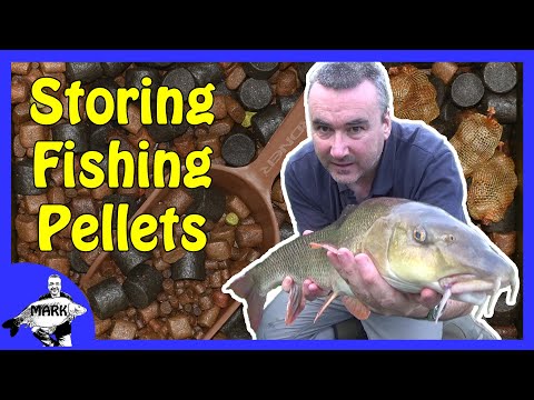 Storing Pellets for Fishing 