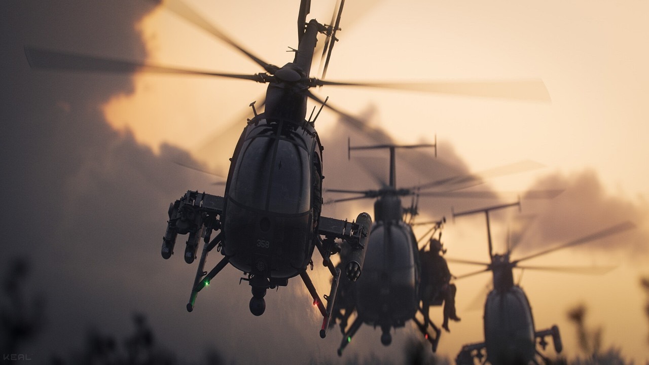 На старт. Внимание. Фарм🩸 | 100+ мастерства AH-6 Little Bird