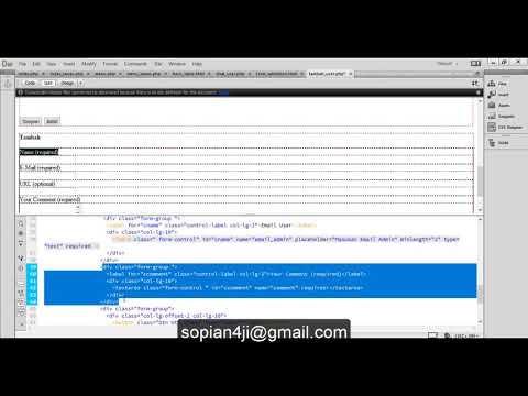 Bootstrap Tutorial pada website PHP || 04. Template form