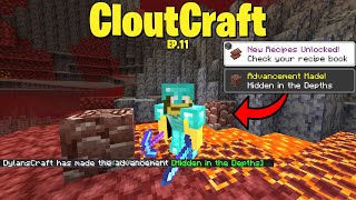 MY FIRST NETHERITE... (CloutCraft EP.11)