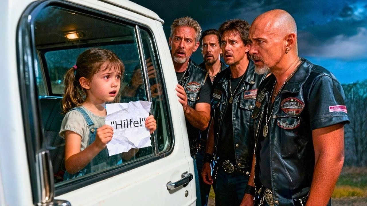 Entführtes Mädchen flehte um Hilfe – die Biker konnten nicht widerstehen.