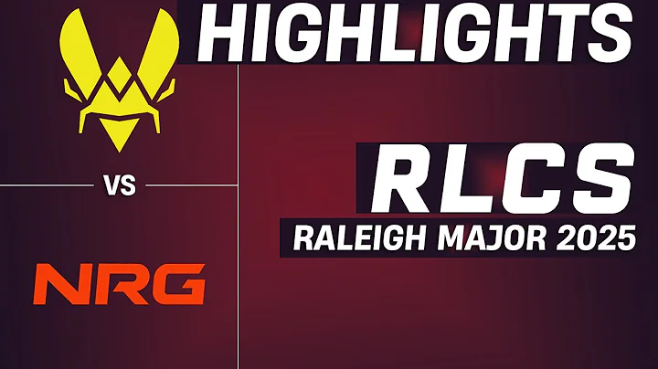 [HIGHLIGHTS] Vitality vs NRG | RLCS 2025 - Raleigh Major