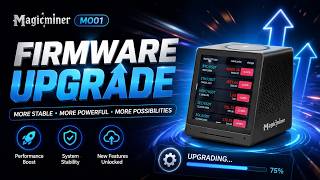 The correct upgrade method for Magicminer MO01