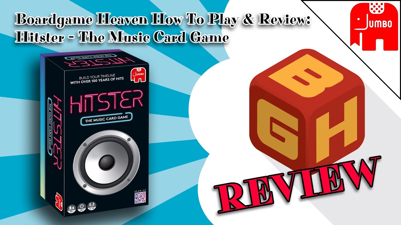 Boardgame Heaven How To Play & Review 166: Hitster (Jumbo) 