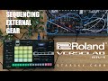 Roland Verselab MV-1: Sequencing External Kit MIDI OUT (like MC101 and MC707)