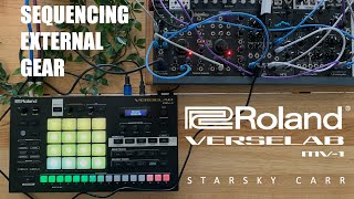 Roland Verselab MV-1: Sequencing External Kit MIDI OUT (like MC101 and MC707)