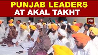 Punjab Ministers, Sikh Mlas Appear Before Akal Takht After Summons Over Anti - Sacrilege Law Watch