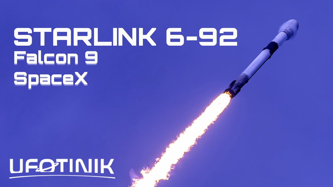 🔴 EN DIRECT LANCEMENT SPACEX STARLINK GROUP 6-92  ( Fusée FALCON 9 - Lancement spatial )