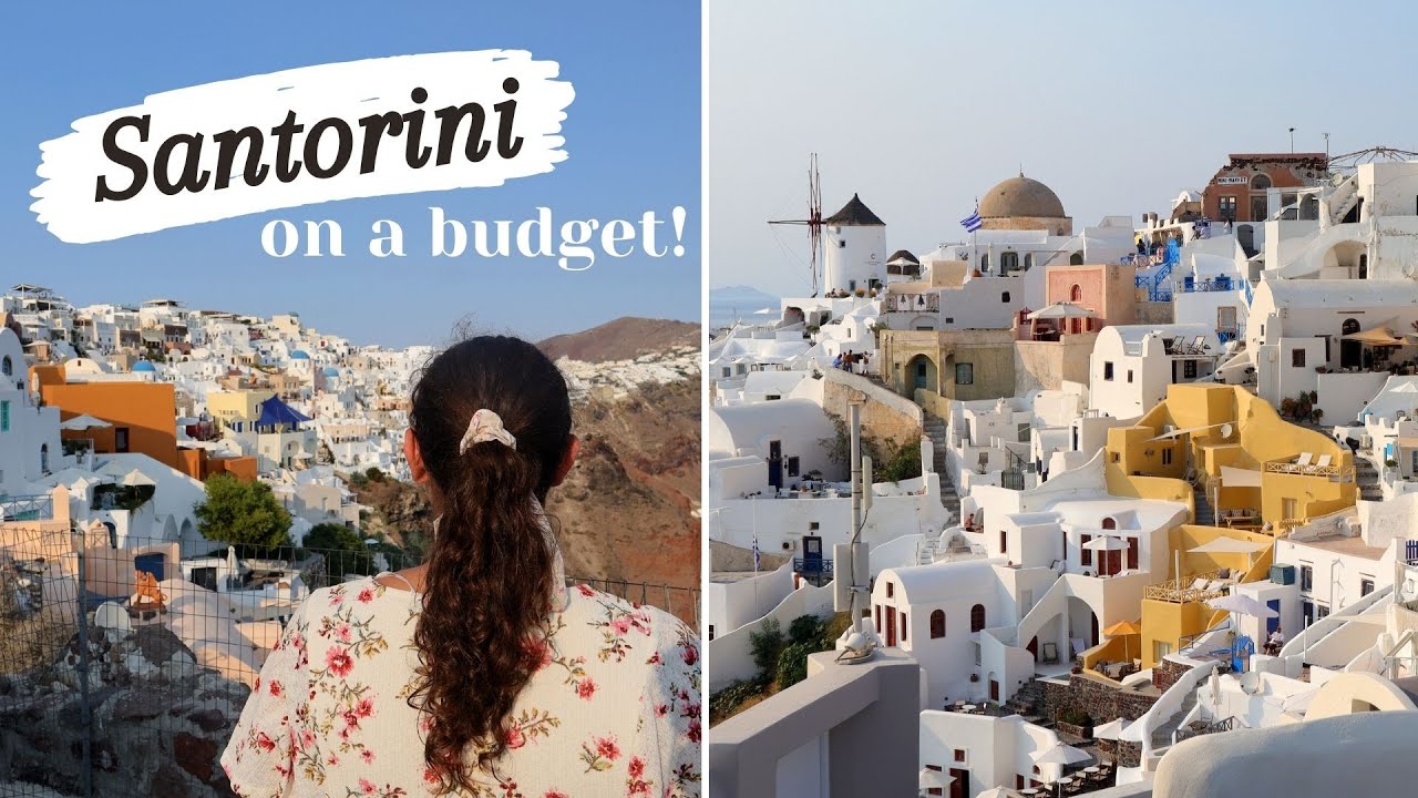 We tried to do SANTORINI ON A BUDGET... DID WE MAKE IT?!