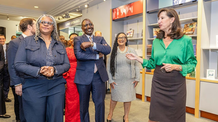 HII NI KALI! See what happened as President Ruto visits the Jimmy Carter Library and Museum in USA!