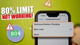Fix 80% Charging Limit Not Working on iPhone | Solve iPhone Charging Limit Issue
