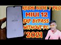 Redmi Note 7 Pro FRP Bypass MIUI 12 | Mi Redmi Note 7 Pro Google Account Bypass | Mi Note 7 Pro FRP