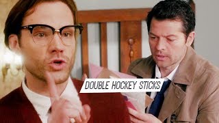 Sam & Cas Humor [14x15] — Double Hockey Sticks