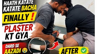 Haath Katate Katate Bacha 😱 Finally Plaster Kat Gya! | Cast Removal Vlog