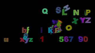 Arial Black Letters Fight!