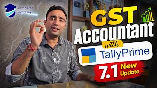 GST Accountant with TallyPrime 7.1 | Full GST Return Filling & Complete TallyPrime Course.