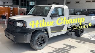 พาชม Hilux Champ ขนาดเครื่องยนต์ 2400 ดีเซล เกียร์ธรรมดา ราคา 527,000 พร้อมแต่งกระบะและล้อแม็ก