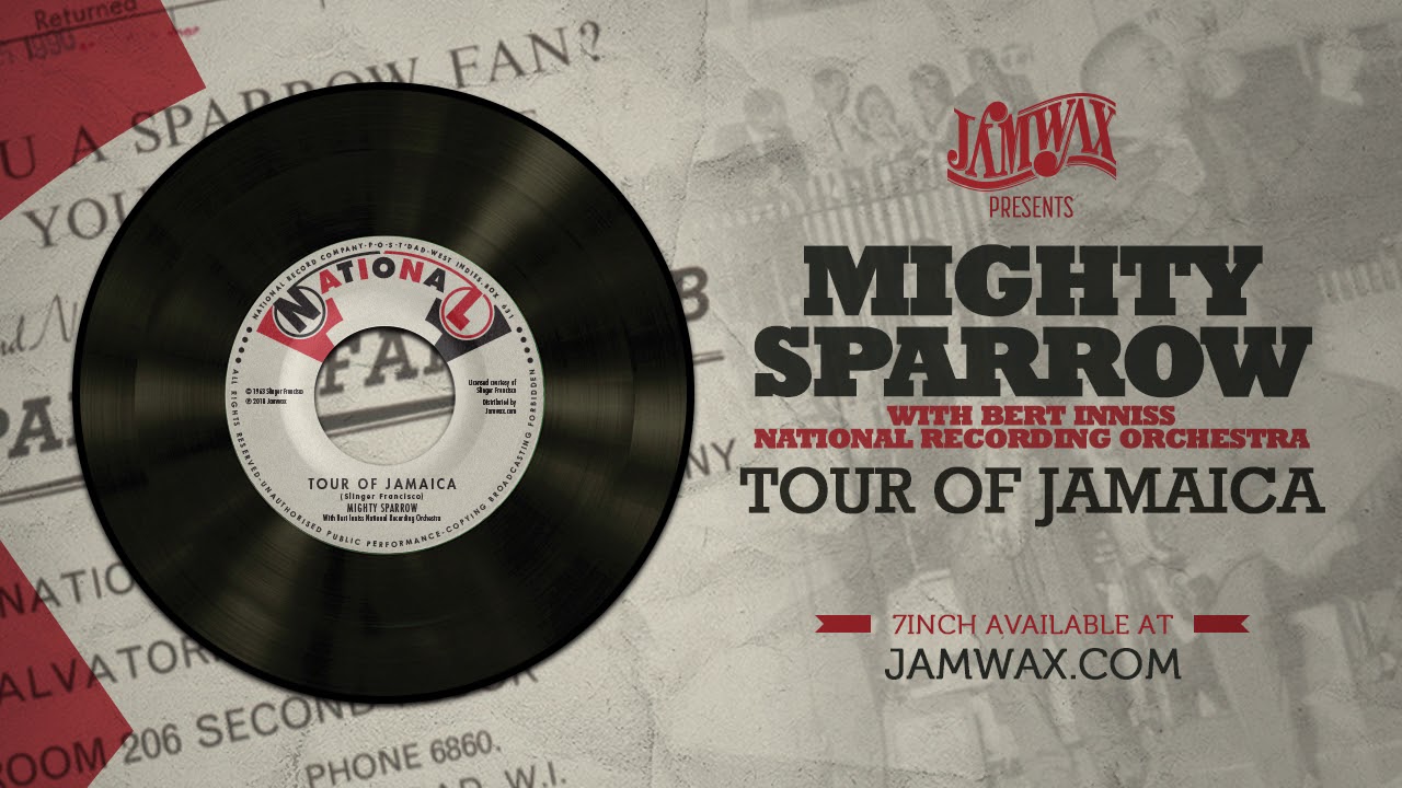 MIGHTY SPARROW / TOUR OF JAMAICA 45 7インチ 芽瑠璃堂 ＞ MIGHTY SPARROW ジャジー・カリプソ傑作「Tour Of Jamaica