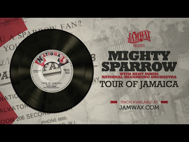 再発7inch MIGHTY SPARROW - TOUR OF JAMAICA 再発7inch MIGHTY