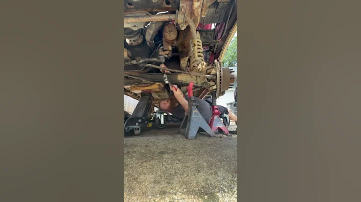 Replacing freeze plugs with the engine still in the truck #tools #mechanic #engine ne