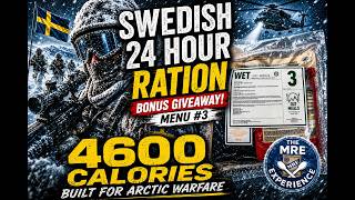 Swedish 24 Hr  Ration Menu #3 WET - Full Review + Surprise Giveaway 🇸🇪🔥