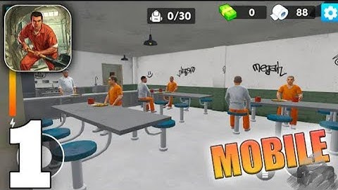 PRISON ESCAPE SIMULATOR 3D GAMEPLAY WALKTHROUGH PART=1 (IOS, ANDROID)