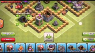 Diseño de aldea th6 para farming ( clash of clans) screenshot 5