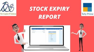 STOCK EXPIRY REPORT IN TALLY PRIME