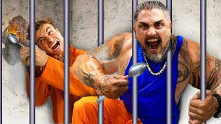 TRAPPED IN PRISON WITH WORLD’S STRONGEST MAN!