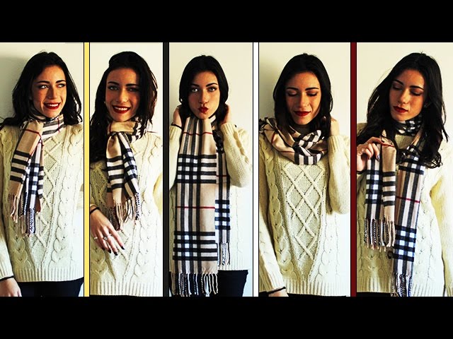 most popular burberry scarf