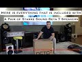 Unboxing The Starke Sound Beta7 Bookshelf Speakers #speakers #starkesound