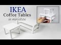 DIY Miniature- IKEA Coffee Tables Tutorial