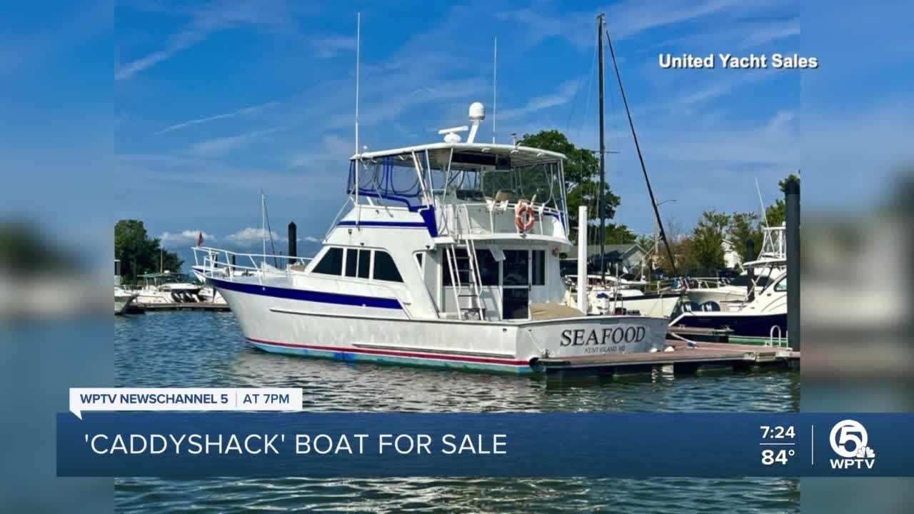 'Caddyshack' boat for sale YouTube