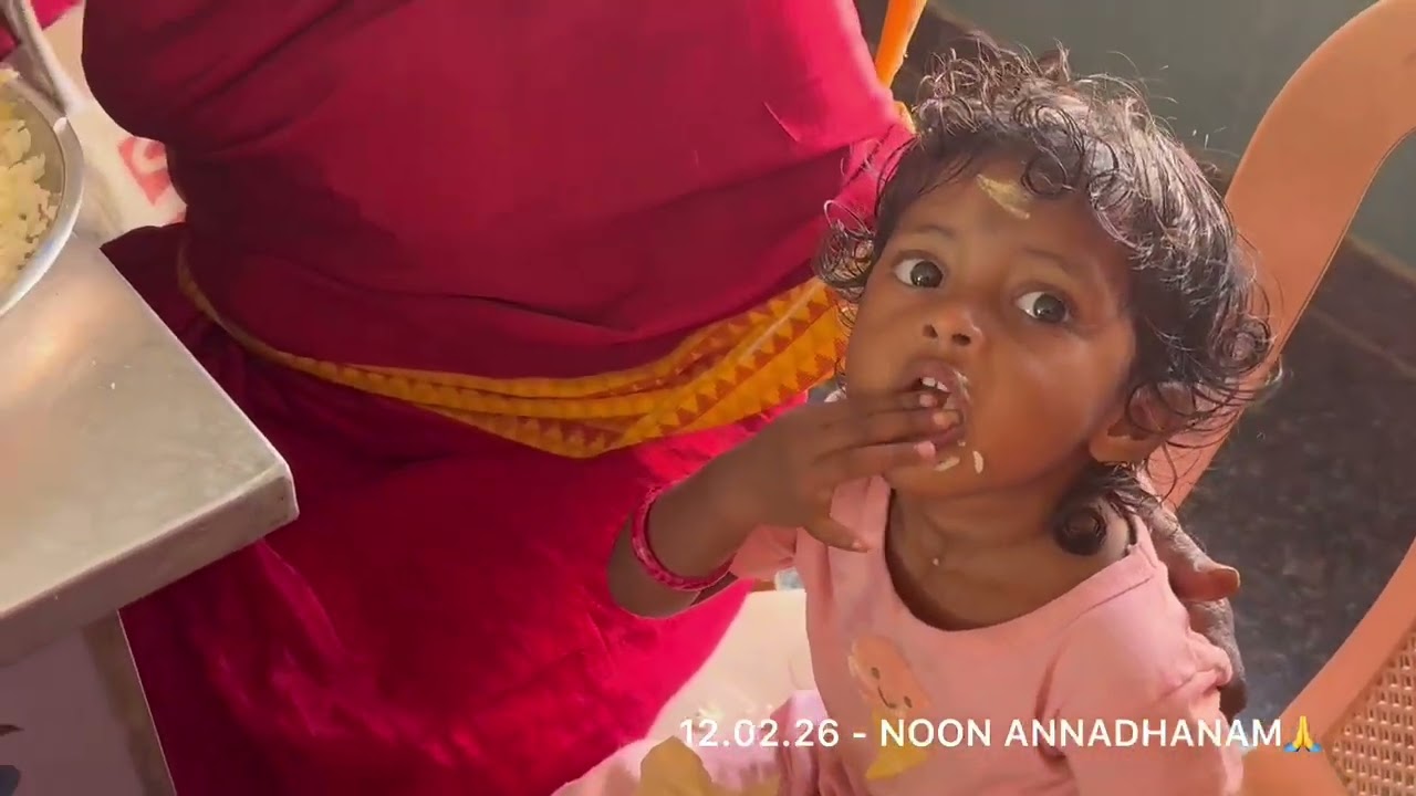 இன்றைய மத்தியான அன்னதானம் , ஆலயத்திற்கு வந்திருந்த அனைத்து பக்தர்களுக்கும் வழங்கப்பட்டது🙏