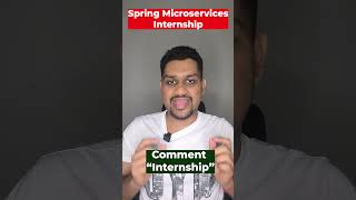 Spring Microservices Internship Project